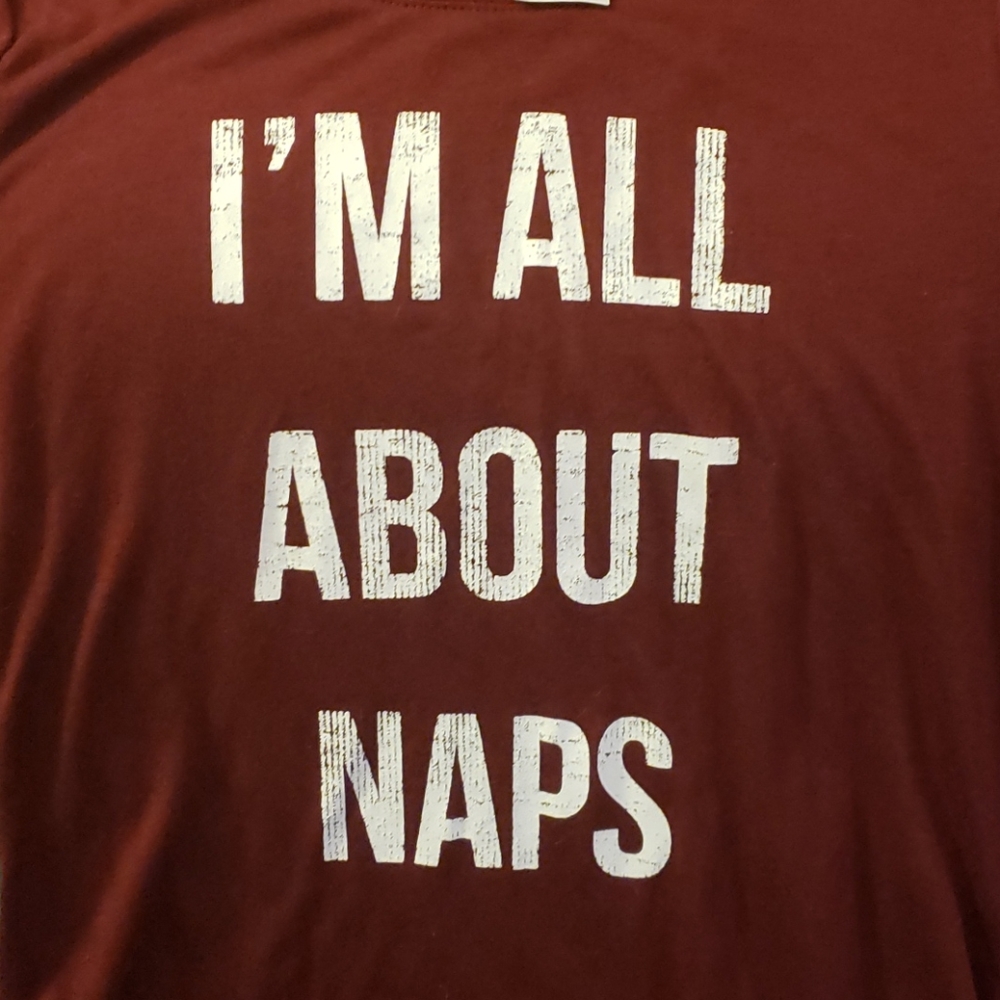 NWOT Large maroon soft shirt